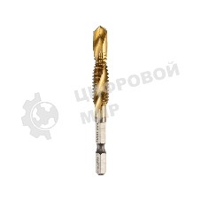 Сверло-метчик М6, Р6М5 ТИТАН KRANZ