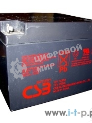 Батарея для ИБП CSB GP-12260 (12V, 26Ah) для UPS клеммы F2