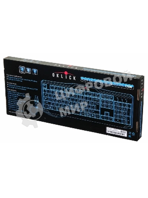 Клавиатура Oklick 170M проводная, USB Type-A, чёрный