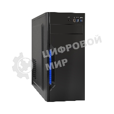 Компьютерный корпус Miditower ExeGate XP-333U Black, ATX, (XP500, Black,120мм), 1*USB/2*USB 3.0, Audio