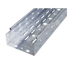 Лоток листовой перфорированный 150х80 L3000 сталь 0.7мм ДКС 35303