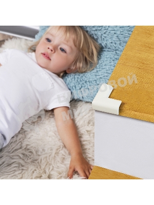 Мягкие накладки-протекторы для мебели (24x8x50 мм) 4 шт.