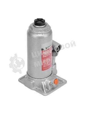 Домкрат гидравлический бутылочный Matrix, 5 т, h подъема 197–382 мм, в пласт. кейсе