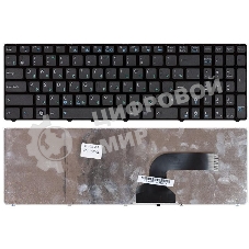 Клавиатура для ноутбука Asus K52 K53 G73 A52 G60 черная с рамкой