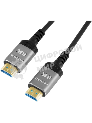 Кабель аудио-видео Digma HDMI (m)/HDMI (m) 10м. позолоч.конт. черный (HDMI-AOC2.1-10)