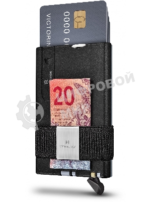 Швейцарская карта Victorinox Smart Card Wallet Sharp (0.7250.36) серый коробка подарочная