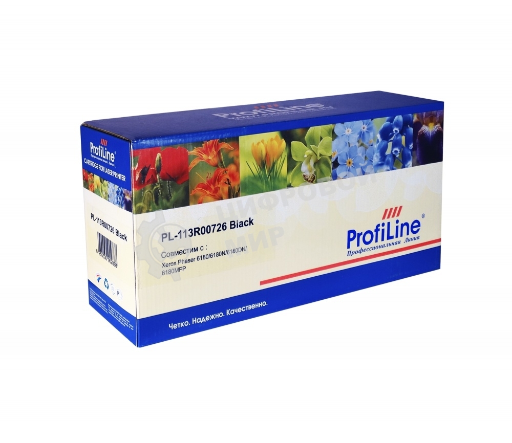 Картридж лазерный ProfiLine PL-113R00726 для принтеров Rank Xerox Phaser 6180/6180N/6180DN/6180MFP черный 8000 копий