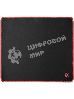 Игровой коврик Defenderчерный M 360x270x3 мм, ткань+резина
