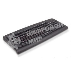 Клавиатура проводная Lime K-0494 RLSK USB Standart Black 104 keyboard with RUS/LAT keys and Special scroll key, Rus(red)/Lat(белый)