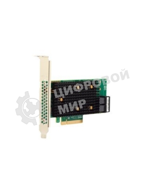 Контроллер MegaRAID 9440-8i SGL (05-50008-02), PCIe 3.1 x8 LP, SAS/SATA/NVMe, RAID 0,1,5,6,10,50,60, 8port(2 * int SFF8643), 3408 IOC