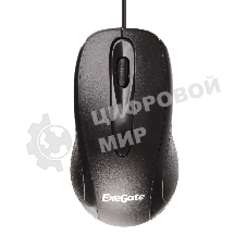 Мышь проводная ExeGate Professional Standard SH-9026 черный, 1000 dpi, USB, кнопки - 3