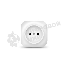 Розетка 1-м ОП 10А IP20 без заземл. белый IONICH 1415