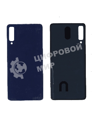 Задняя крышка для Samsung Galaxy A7 (2018) SM-A750F синий