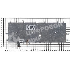 Клавиатура для ноутбука Sony Vaio SVD11 черная с подсветкой