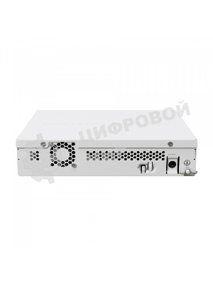 Коммутатор MikroTik Cloud Router Switch CRS310-1G-5S-4S+IN with 800 MHz CPU, 256 MB RAM, 4xSFP+, 5xSFP cages, 1xGbit LAN port, RouterOS L5, desktop case, rackmount ears, PSU