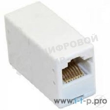 Коннектор проходной адаптер RJ45 Gembird Соединитель RJ-45F/RJ-45F TA350/1