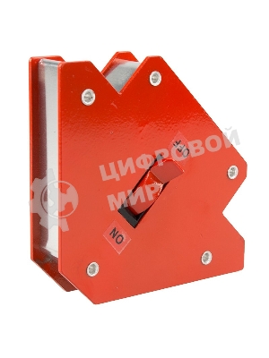 Магнитный угольник-держатель для сварки Rexant, отключаемый на 3 угла, усилие 11,3 кг