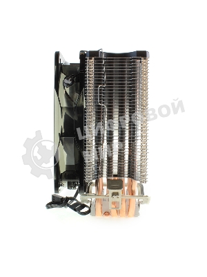 Кулер для процессора Crown CM-5 прозрачный/черный, 120 мм, 1500 об/мин, 30.8 дБ, 4 pin, 187 Вт, 148 мм