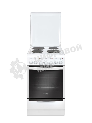 Плита электрическая Gefest 5140-02 0037 белый, конфорок 4 электрических, духовка 60 л, 50 см x 85 см x 58.5 см