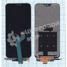 Дисплей для Xiaomi Redmi 6 Pro, Mi A2 Lite в сборе с тачскрином черный
