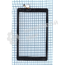 Сенсорное стекло (тачскрин) для Irbis TZ83, черное с рамкой
