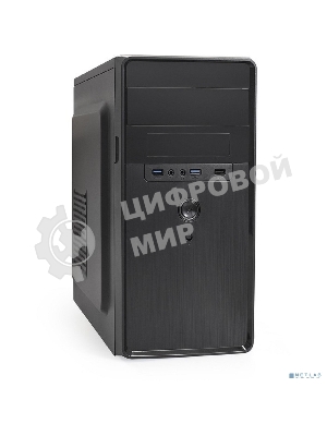 Компьютерный корпус Minitower ExeGate EX286440RUS BA-309U2-450W-8 (mATX, БП AA450 с вент. 8см, 1хUSB+2хUSB 3.0, HD аудио, черный)