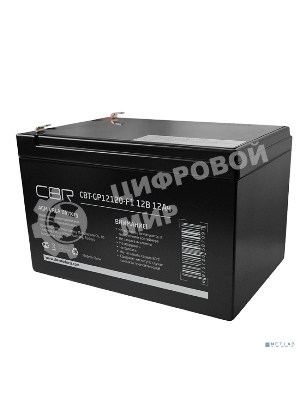 Батарея для ИБП CBR CBT-GP12120-F2 (12В 12А·ч), клеммы F2