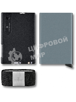 Швейцарская карта Victorinox Smart Card Wallet Sharp (0.7250.36) серый коробка подарочная