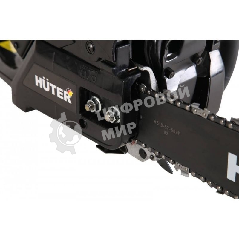 Бензопила Huter BS-62 70/6/6 2,2 кВт, 62 см3, бак 0,55 л, антивиб. система, шина 50см/20