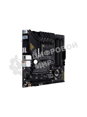 Материнская плата ASUS TUF GAMING B550M-PLUS, AM4, AMD B550, 4xDDR4, 4xSATA, 2xM.2, 1xPCIe 4.0 x16, 1xPCIe 3.0 x16, 1xPCIe x1, 1xHDMI, 1xDP, 1x 2.5Gb LAN, 4xUSB-A 3.2 Gen 1, 1xUSB-A 3.2 Gen 2, 2xUSB-A 2.0, 1xUSB-C 3.2 Gen 2, 5x3.5 мм, 7.1, mATX
