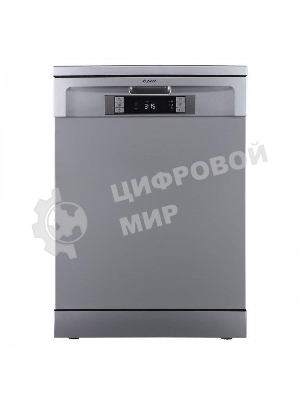 Посудомоечная машина Бирюса DWF-614/6 M, серый, 59.8 см, 14 компл., 49 дБ, класс A++