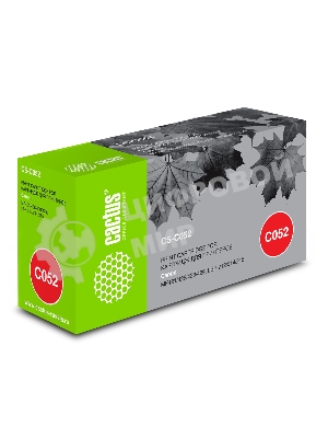 Картридж лазерный Cactus CS-C052 черный (3100 стр.) для Canon MF421/426/428/429/LBP 212/214/215