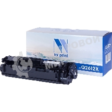 Картридж лазерный NVPrint совместимый HP Q2612X для LJ 1010/1012/1015/1020/1022/3015/3020/3030 (3500k)