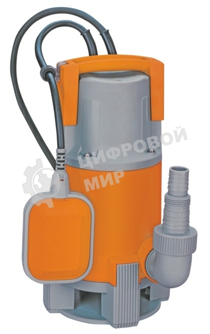 Насос погружной дренажный КРАТОН DWP-11 для грязной воды 7500 л/ч. Напор: 5 м. 400 Вт.