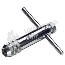 Вороток Matrix для метчиков м5м12 хромированный с трещоткой