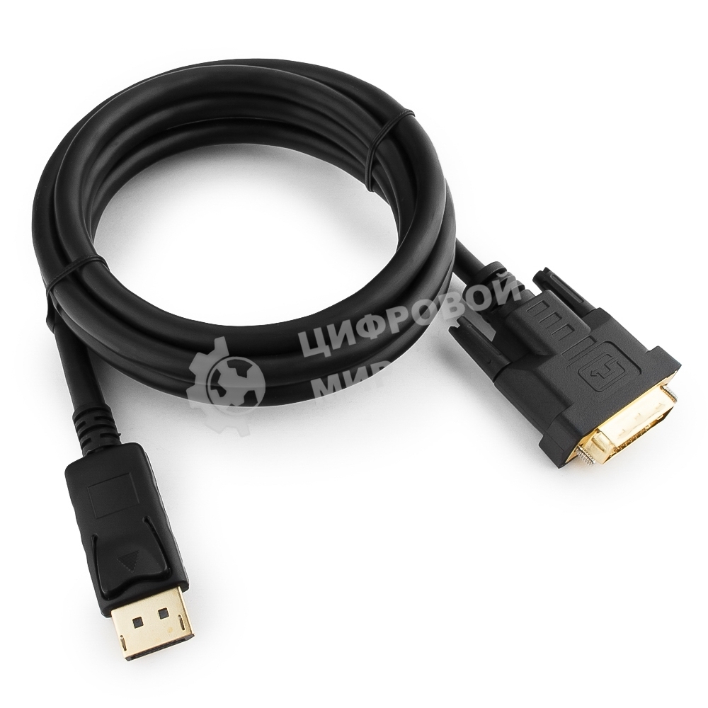 Кабель-переходник Cablexpert DisplayPort (M) в DVI-D (M) 1.8м (CC-DPM-DVIM-6)