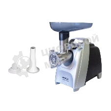 Мясорубка электрическая Аксион М61.01 черно-серебристая