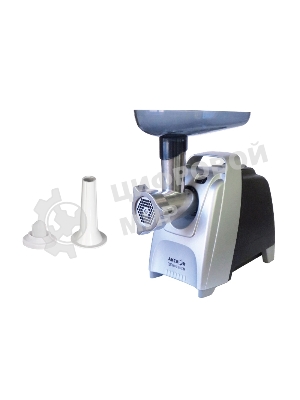 Мясорубка электрическая Аксион М61.01 черно-серебристая