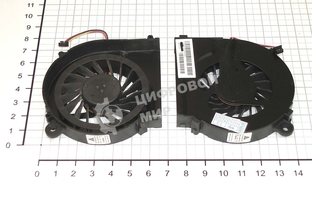 Вентилятор (кулер) для ноутбука HP CQ42 CQ45 CQ62 CQ72 G42 G62 G72 3pin