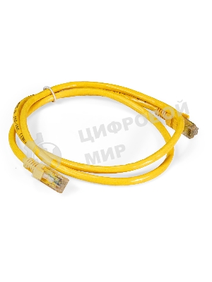 Патч-корд ExeGate UTP-RJ45-RJ45-C6-1M-YL, UTP, cat.6, 1м, желтый