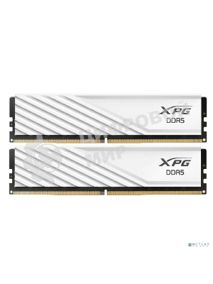 Оперативная память XPG Lancer Blade, DDR5, 32GB (2x16GB), 6000MHz, CL30, DIMM, с радиаторами, белый