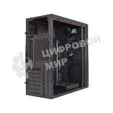 Компьютерный корпус Miditower ExeGate XP-333U Black, ATX, (XP600, Black,120мм), 1*USB/2*USB 3.0, Audio