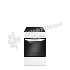 Плита электрическая Gefest 5160-01 0033 белый, конфорок 4 электрических, духовка 55 л, 50 см x 85 см x 58.5 см