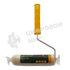 Валик Сибртех Лаки, 180 мм, ворс 5 мм, D 36 мм, D ручки 6 мм, велюр