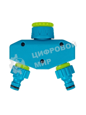 Разветвитель двухканальный LUXE Palisad с внутренней резьбой 3/4