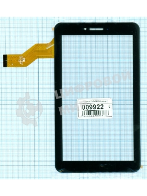 Сенсорное стекло (тачскрин) FM710301KA, черное