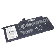 Аккумуляторная батарея для ноутбука Dell F7HVR-4S1P 14.8V 58Wh черный OEM