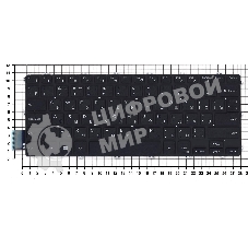 Клавиатура для ноутбука Dell Latitude 3400 (6CY26) черная