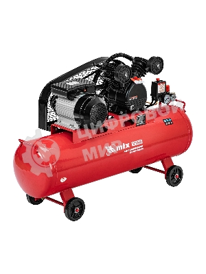 Компрессор воздушный МТХ КР2500/80 рем. привод, 2,5 кВт, 80 л, 420 л/мин