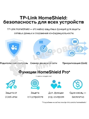 Маршрутизатор TP-Link Archer AX72 AX5400 Dual-Band Wi-Fi 6 Router